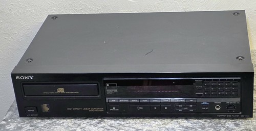 Lettore compact disc - disc, sony