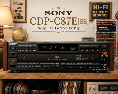 Sony cdp c87es rare - sony, cdp-c87es
