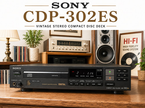 Sony cdp 302es - cdp-302es, 🌈rare🌈