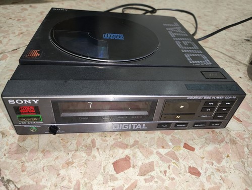 Sony cdp player retro - sony, cdp-7f