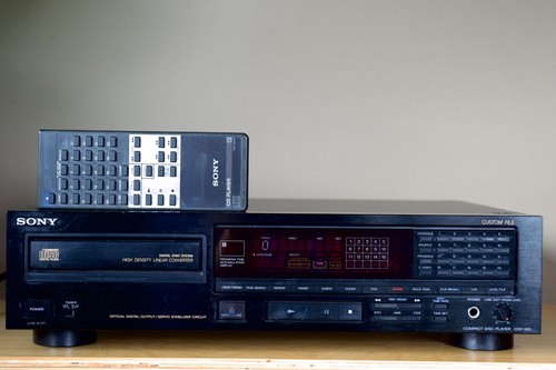 Sony cdp 990 compact disc - sony, cdp-990