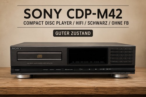 Sony cdp m42 lettore - sony, "cdp-m42"