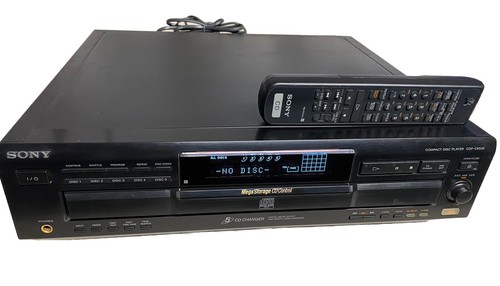 Sony cdp ce535 compact - 5, disc